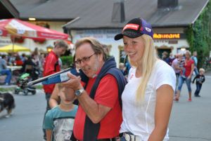BGM Hochfilzer mit Lisa Hauser