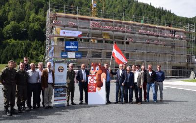 Bild WMP: Firstfeier in Hochfilzen