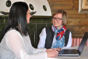 Vermietercoach Sophia Walk im persönlichen Gespräch