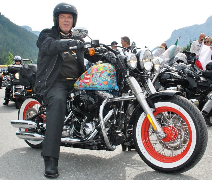 Wolfgang Fierek zu Gast bei den Blue Knights